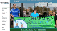 Desktop Screenshot of pharmacyculpeper.com
